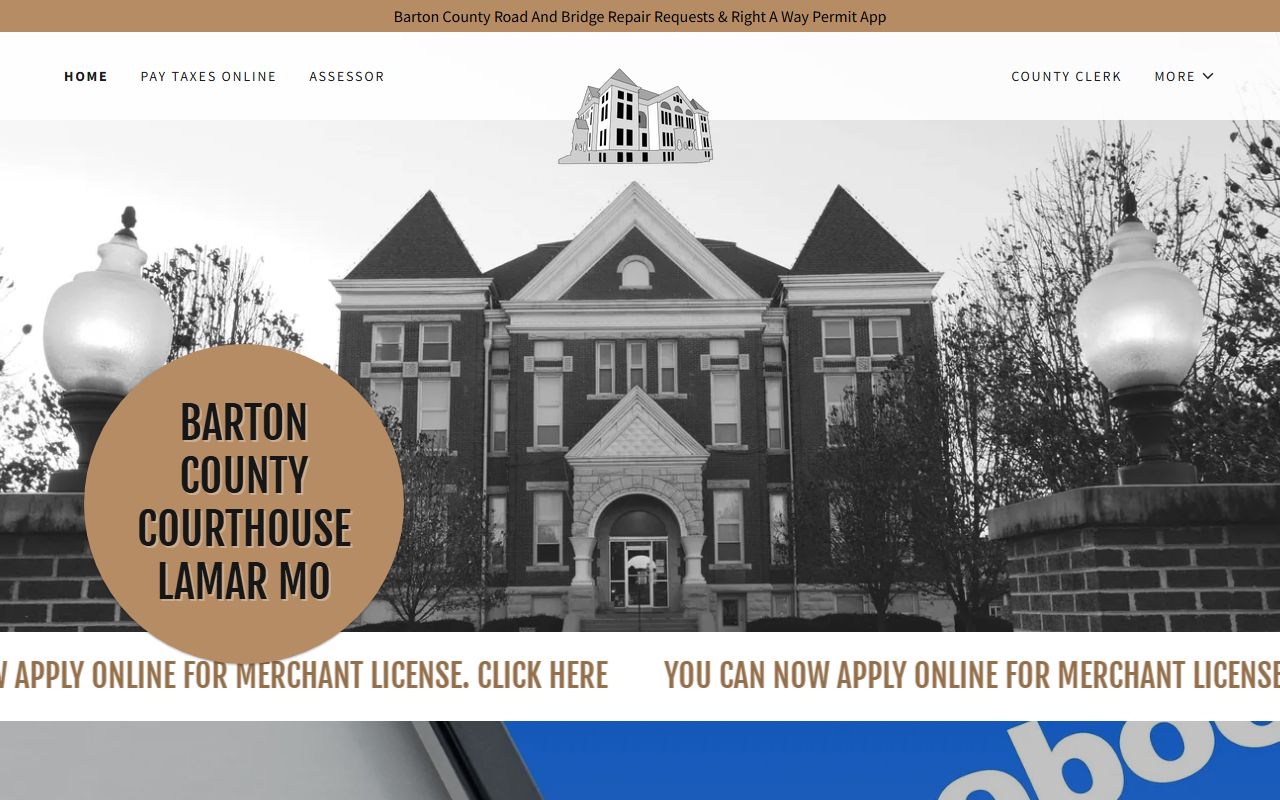 Barton County court records official courthouse homepage