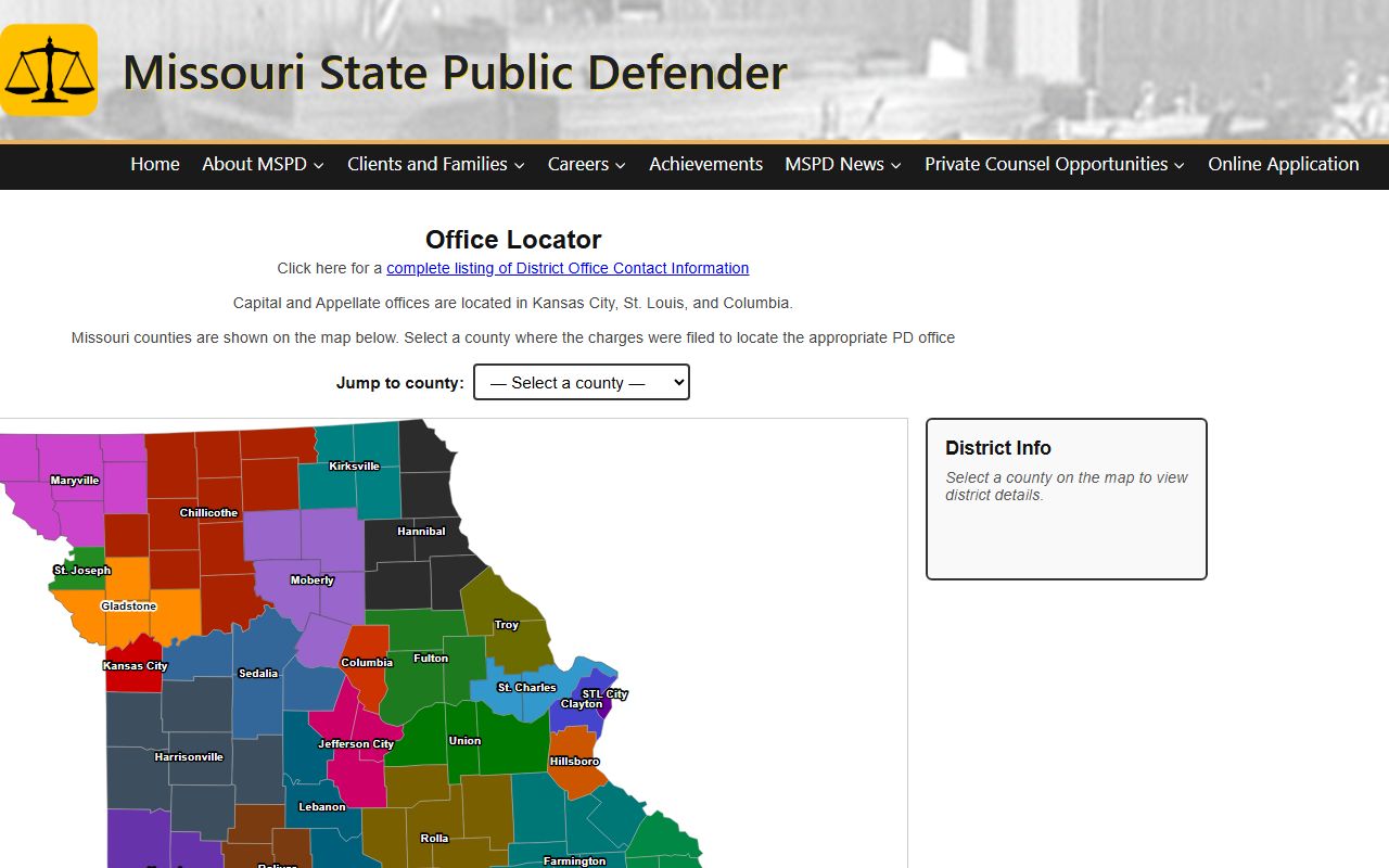 Barton County warrant records public defender office locator